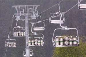 Bier-Skilift