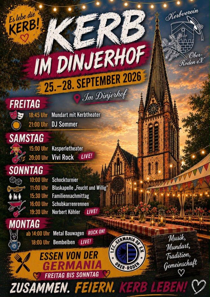 Kerb mit dem Kerbverein im Dinjerhof Kerb mit dem Kerbverein im Dinjerhof