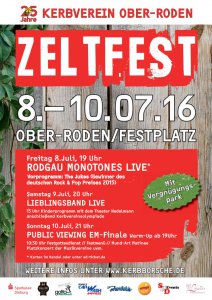 Zeltfest Kerbverein Ober-Roden