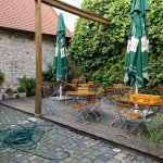Aufbau Kerb Ober-Roden 2017 Dinjerhof